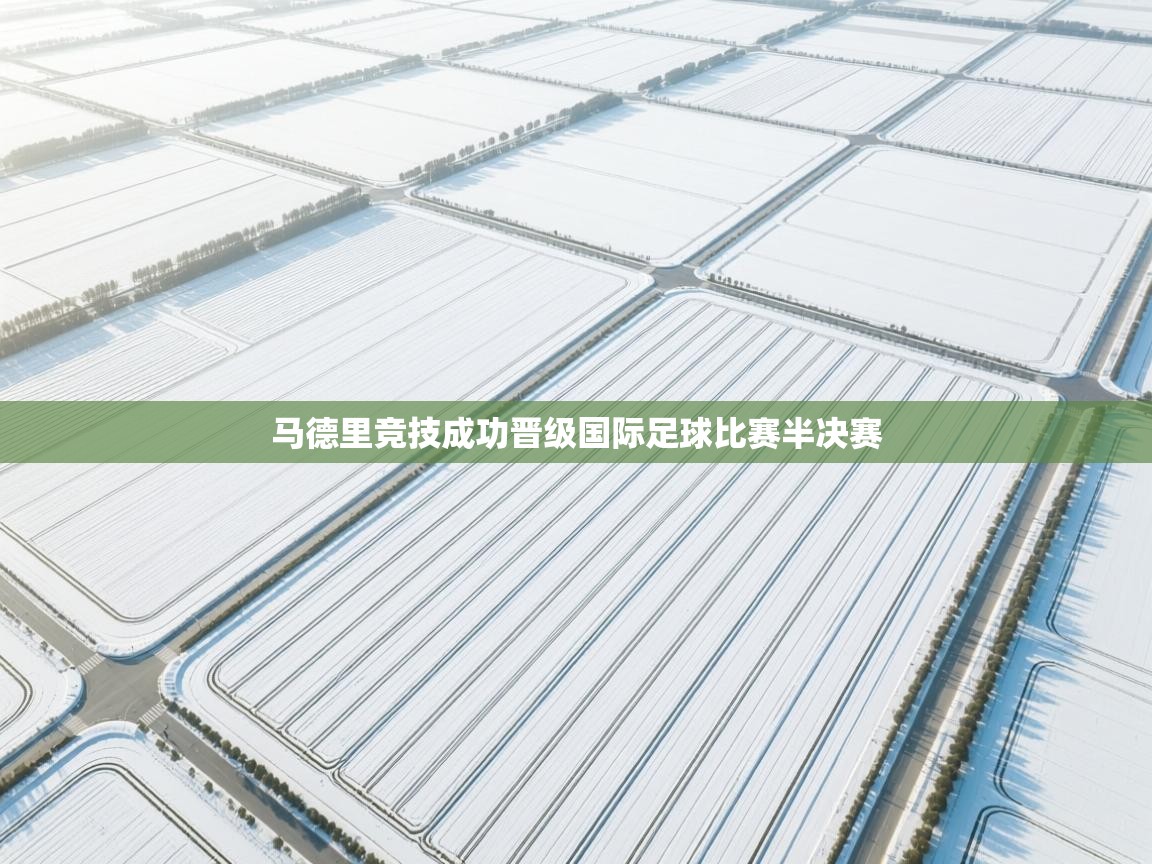 马德里竞技成功晋级国际足球比赛半决赛  第2张