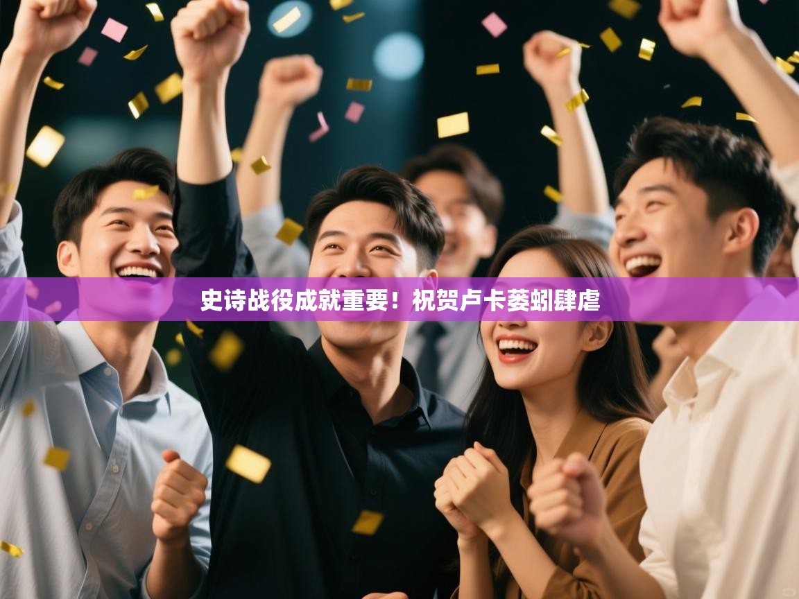 史诗战役成就重要!祝贺卢卡蒌蚓肆虐 第2张