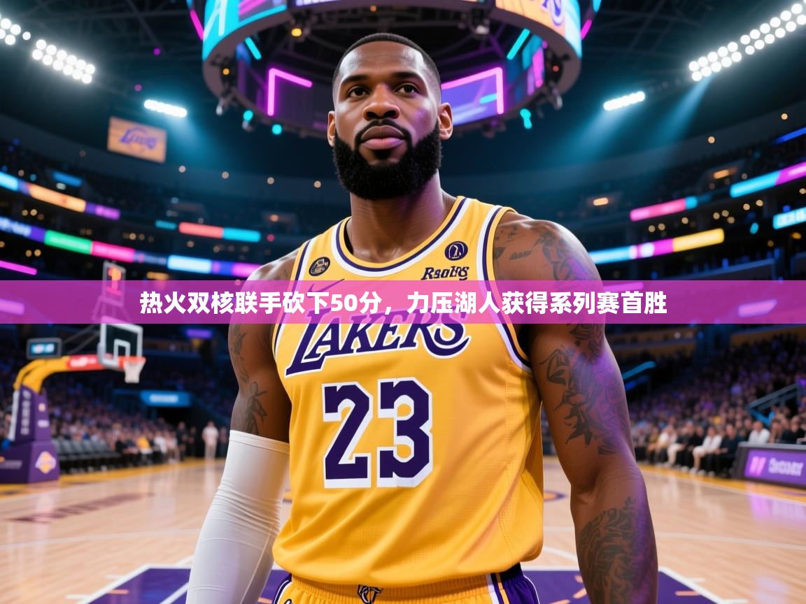 热火双核联手砍下50分，力压湖人获得系列赛首胜  第1张