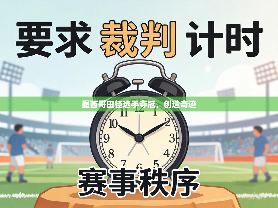 墨西哥田径选手夺冠，创造奇迹  第1张